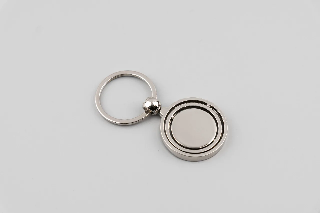 Metal Keychain 009 with custom logo branding