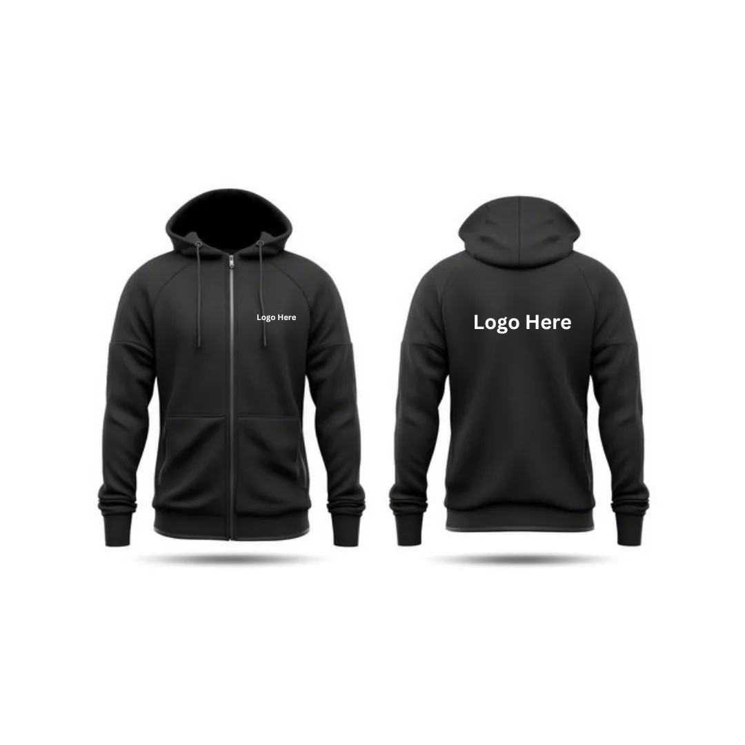 Zipper Hoodies with custom logo branding