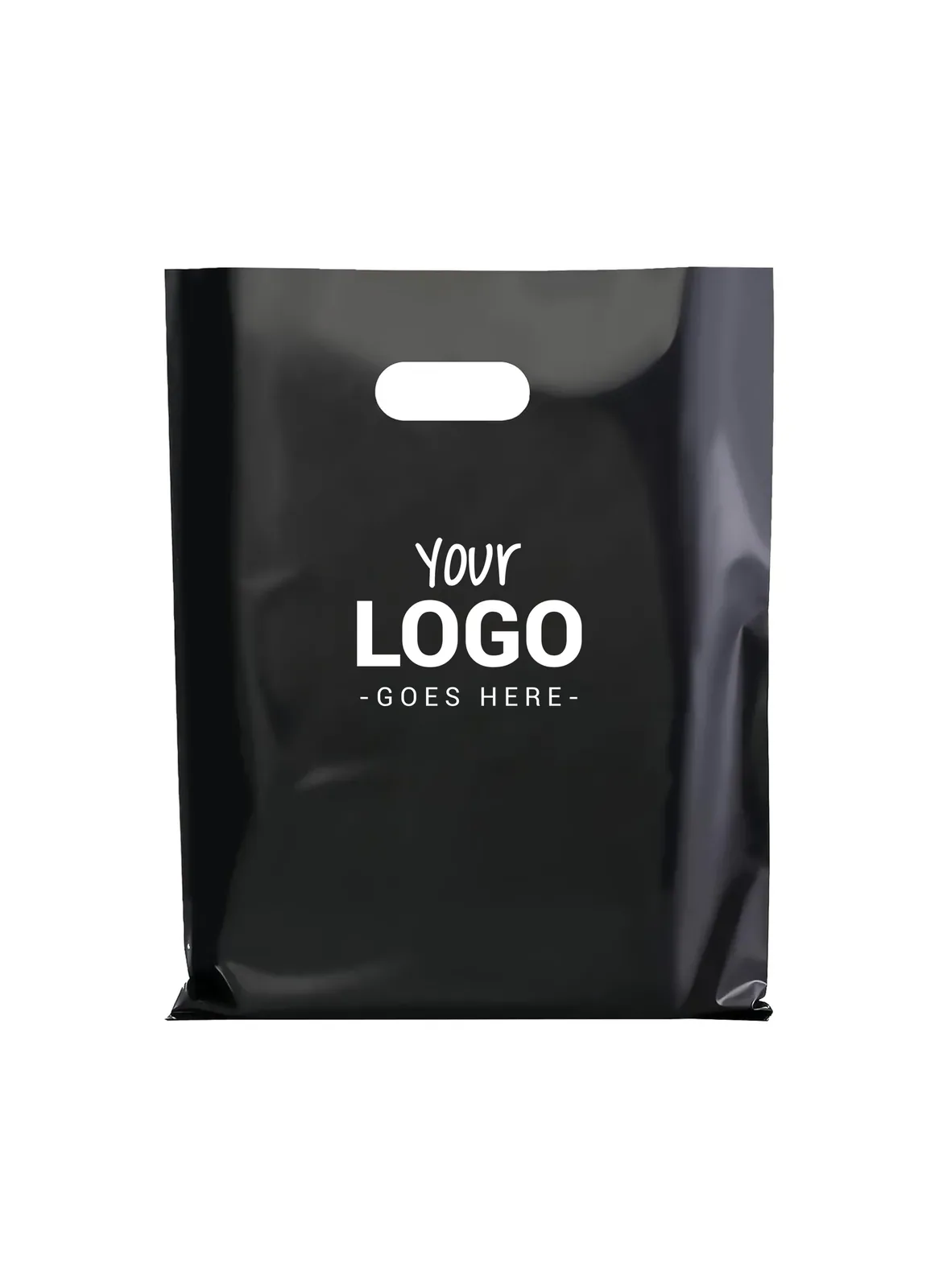 Plastic Shopping Bags with custom logo branding