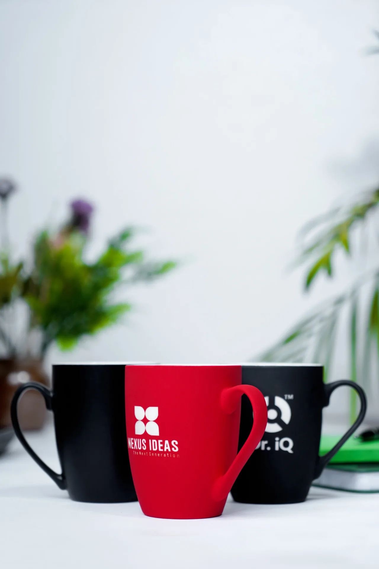 Matte Mug with custom logo branding