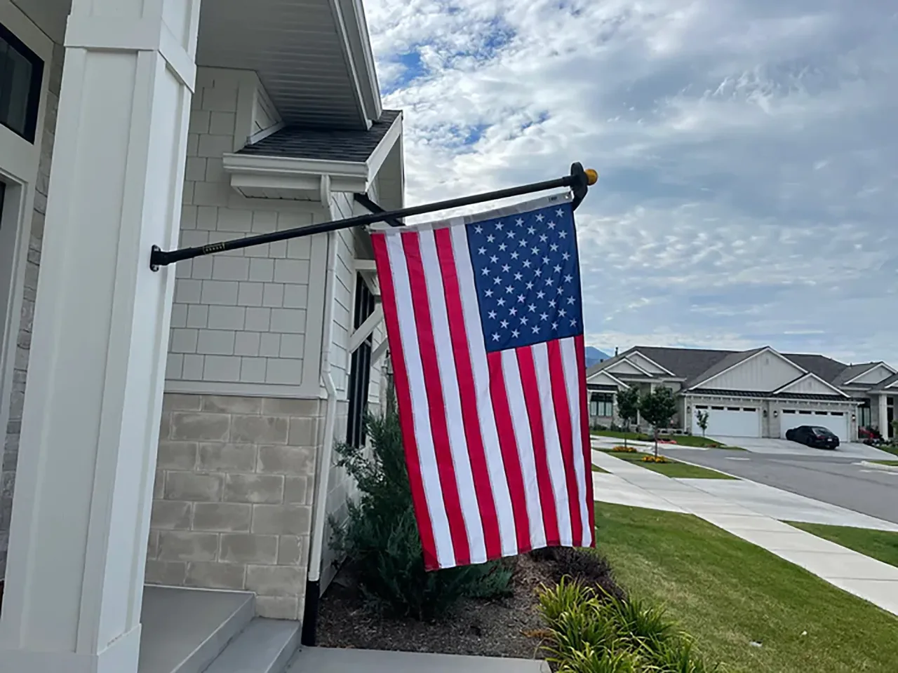 Wall-Mounted Flags with custom logo branding
