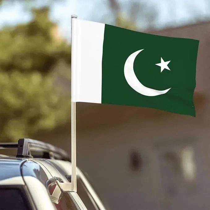 Car Flags with custom logo branding