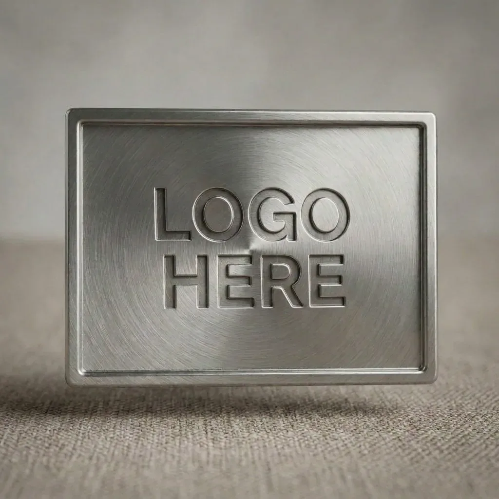 Metal Patches with custom logo branding