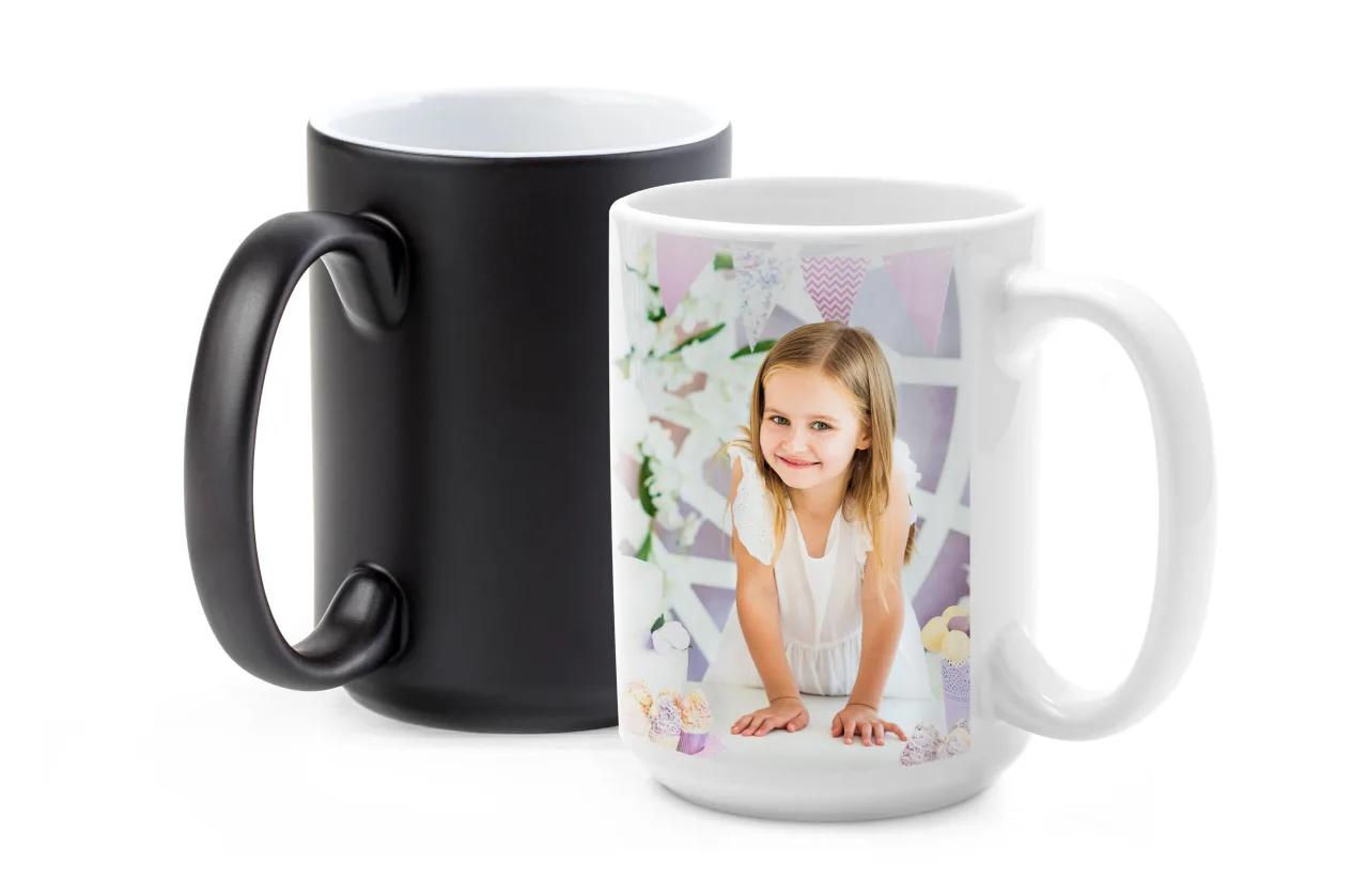 Magic Mug with custom logo branding