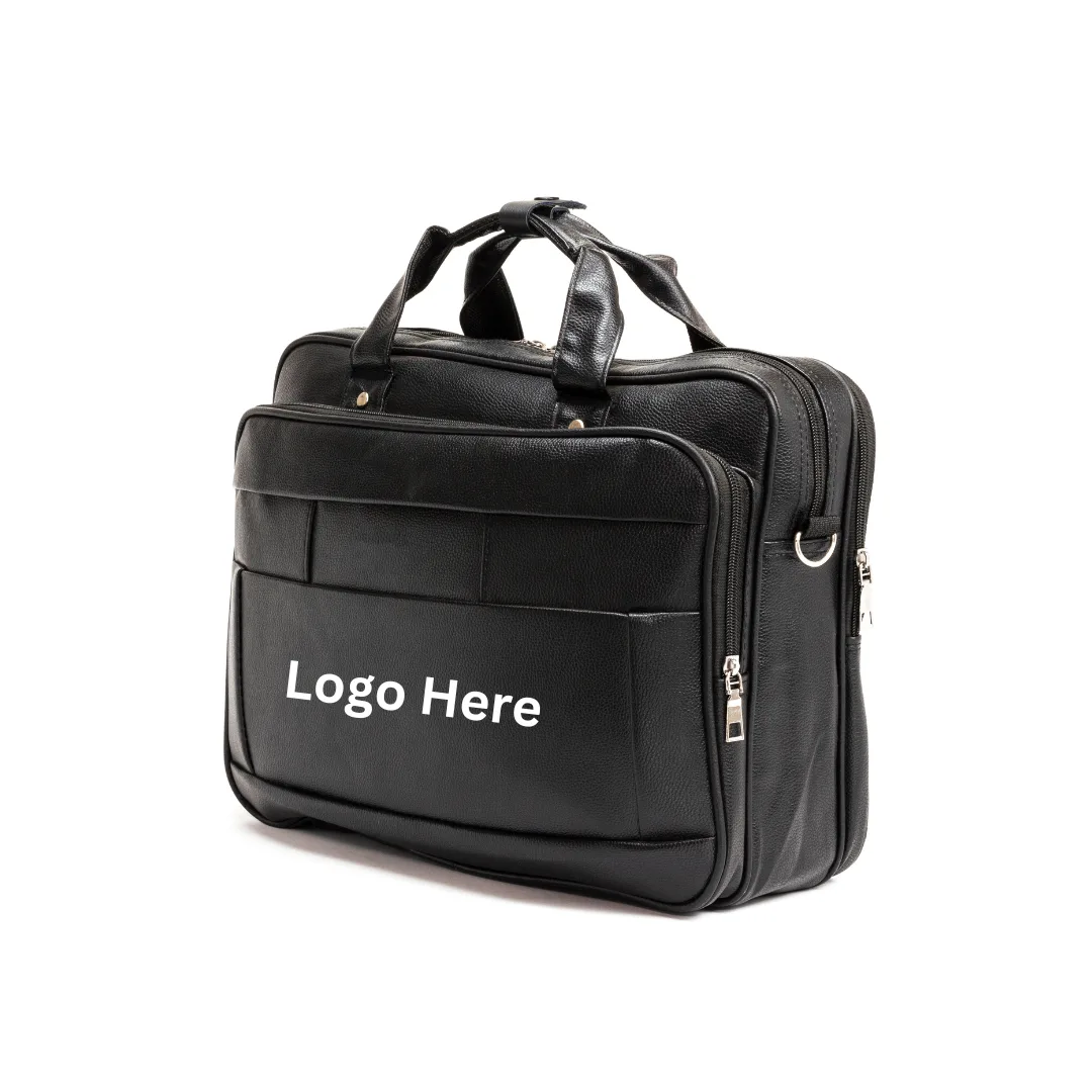 Leather Conference Bags with custom logo branding