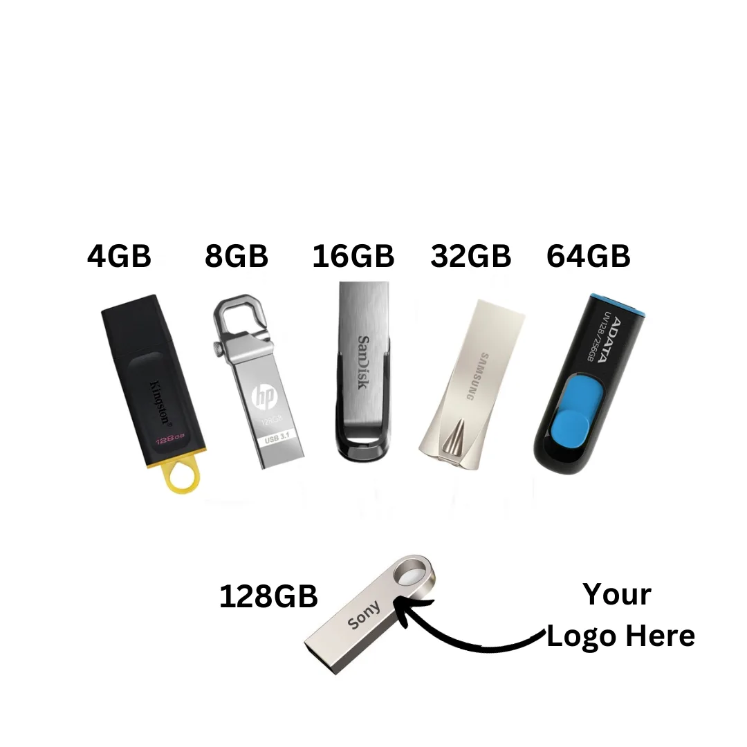 USB Drive with custom logo branding