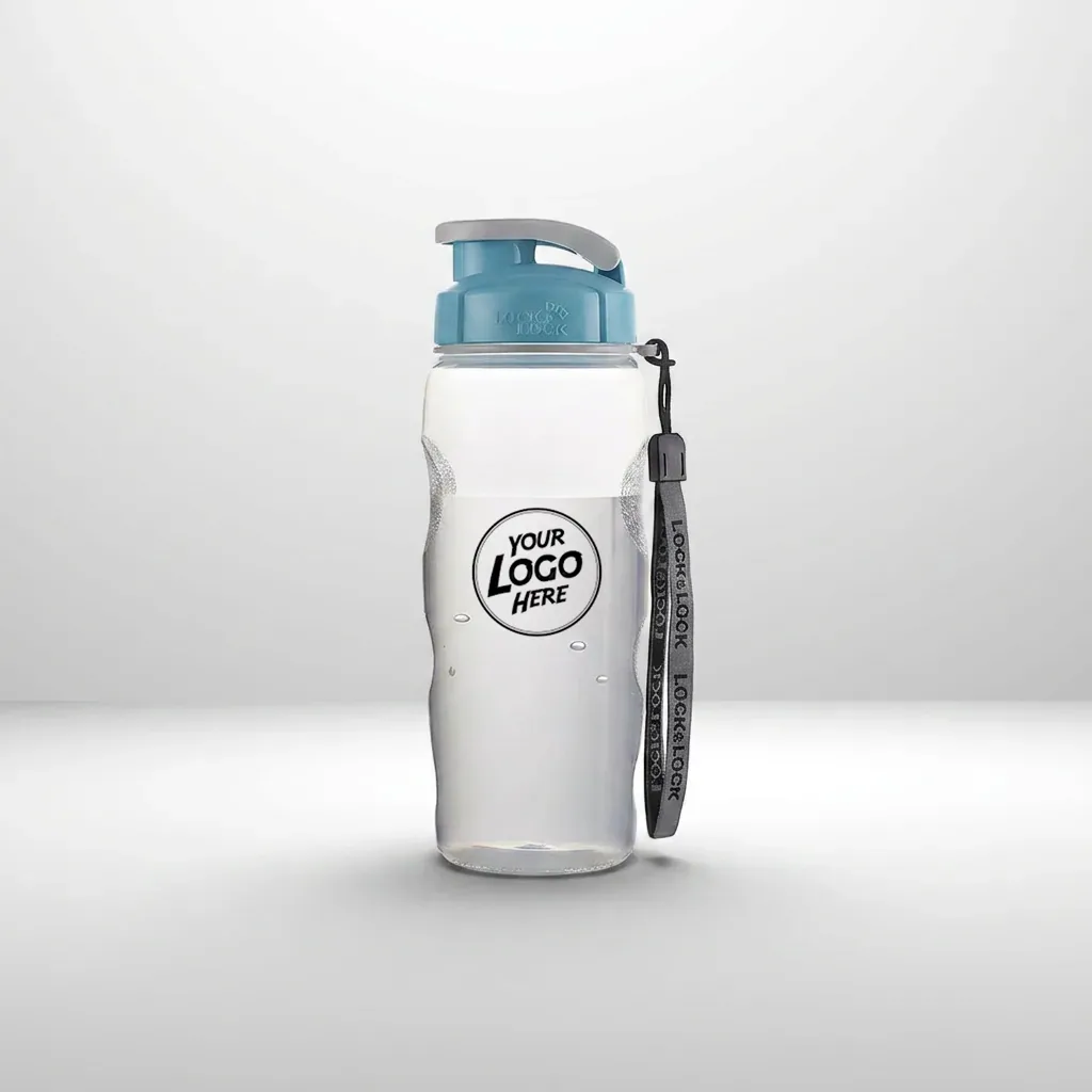 Plastic Water Bottles with custom logo branding