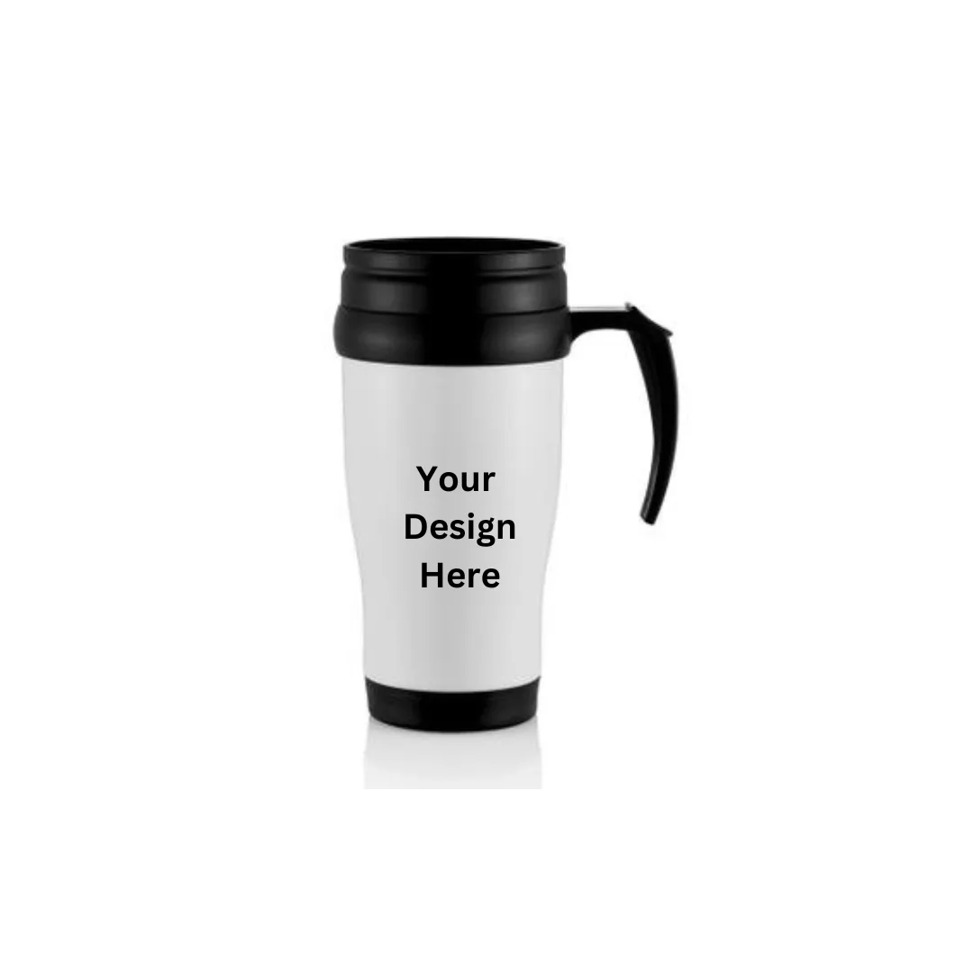 Travel Mug with custom logo branding