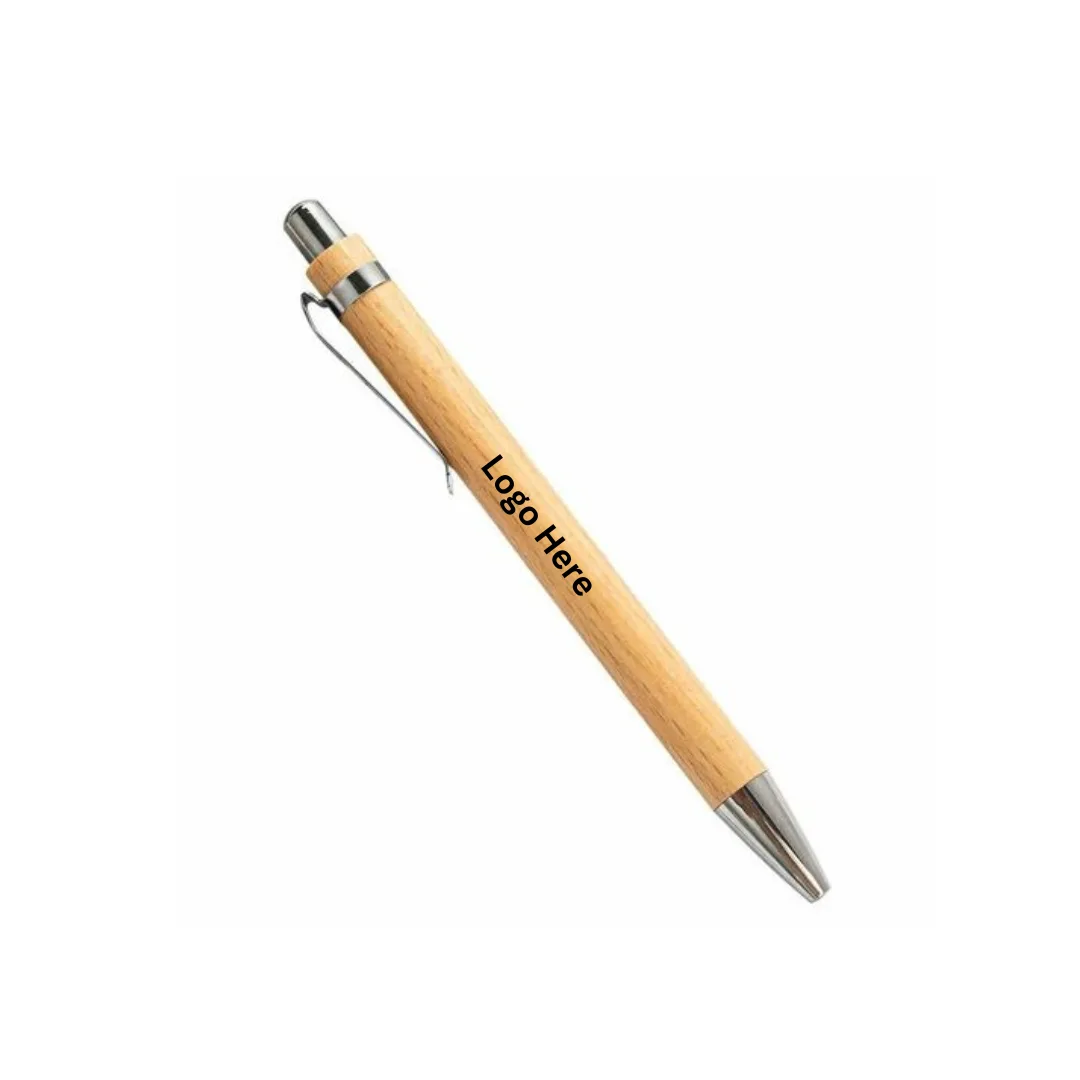 Wooden Pen with custom logo branding