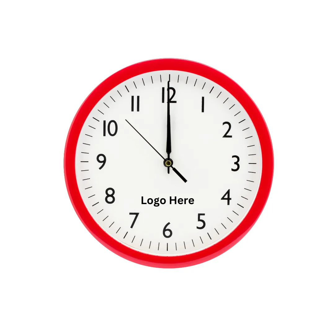 Wall Clocks with custom logo branding